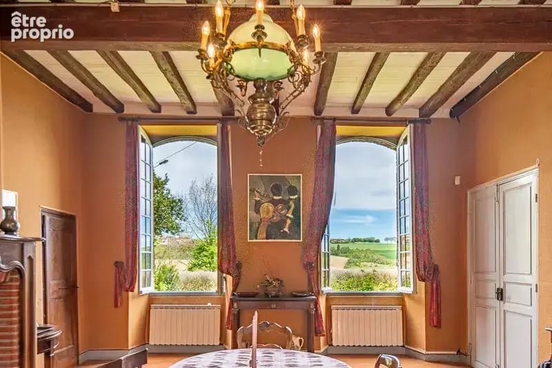 CHATEAU de famille du 17e siècle en très bon état à vendre à GIBEL - photo 11