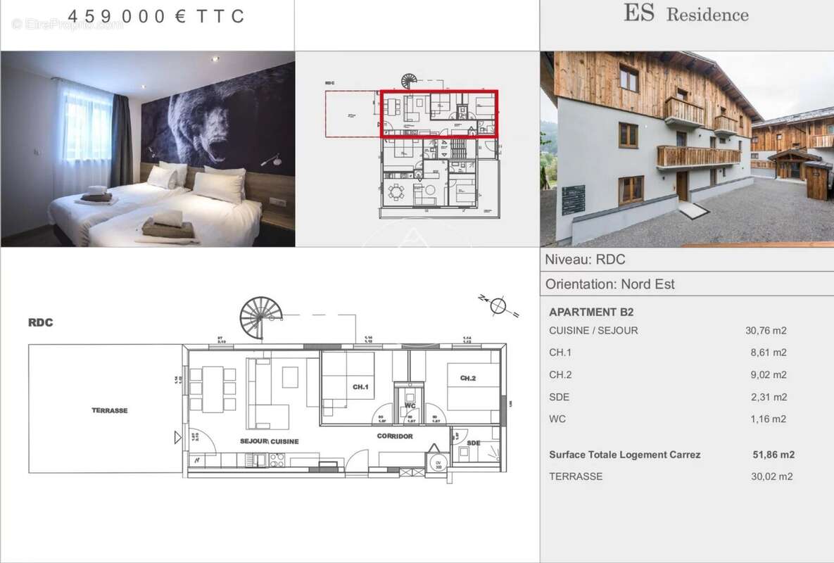 Appartement à MORZINE