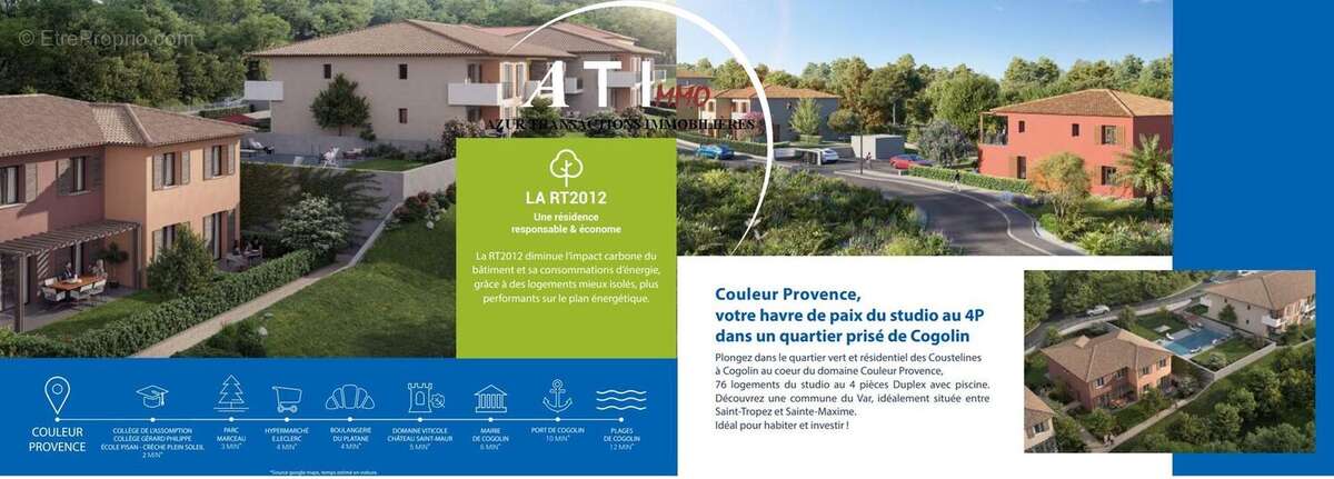 Appartement à COGOLIN