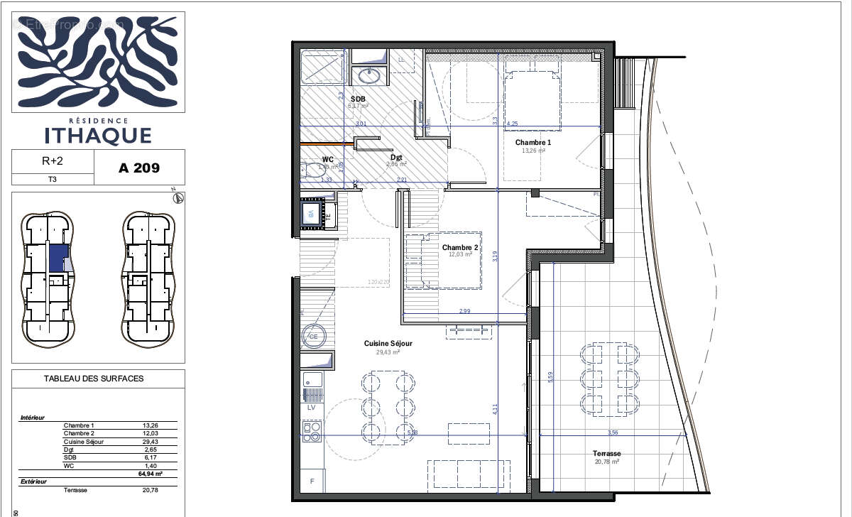 Appartement à NARBONNE