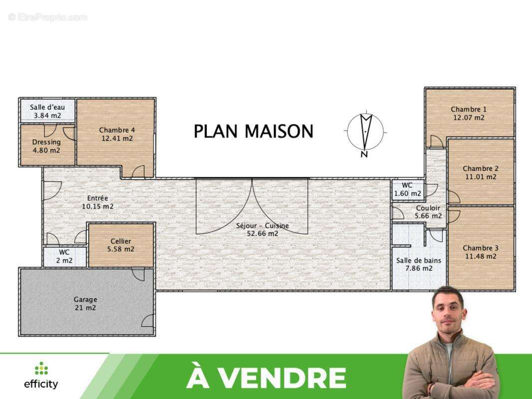 Maison 144 m² à Montamise  - photo 19