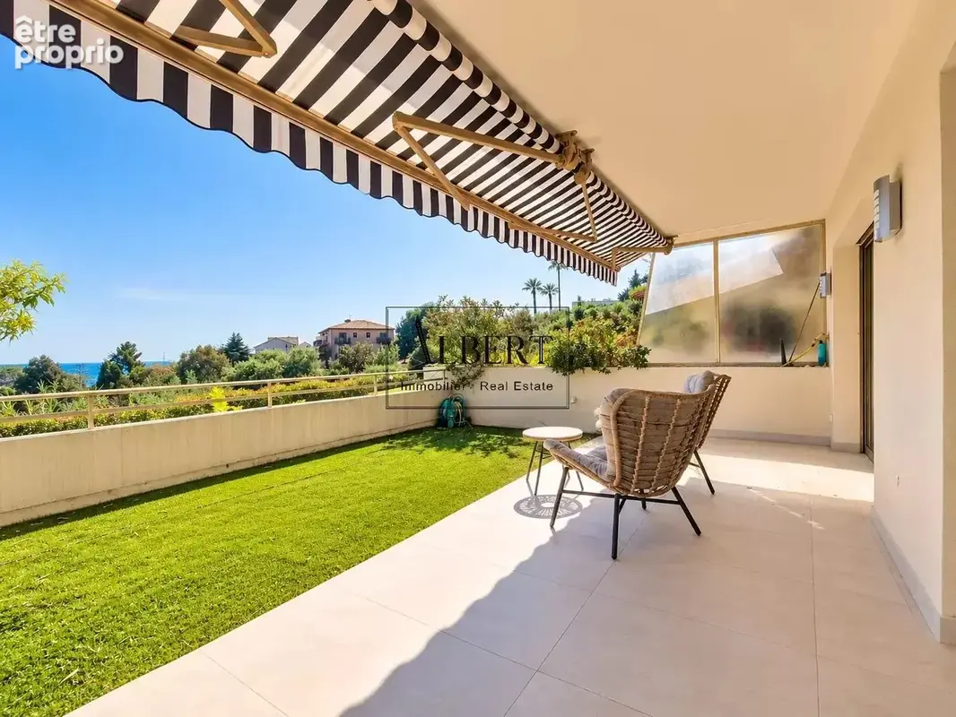 Cannes – croix des gardes – élégant 3 pièces avec terrasse et jardin - photo 8