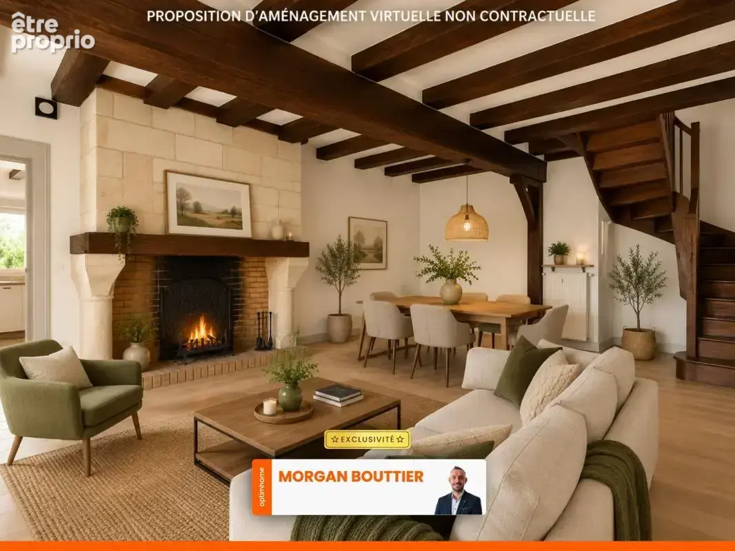 Maison à vendre 4 pièces NOYANT-VILLAGES (49) - photo 5