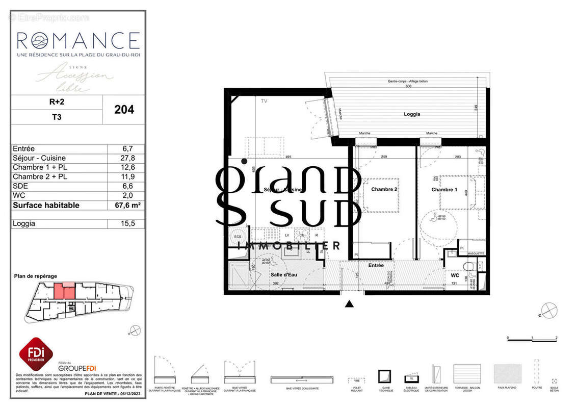 Appartement à LE GRAU-DU-ROI