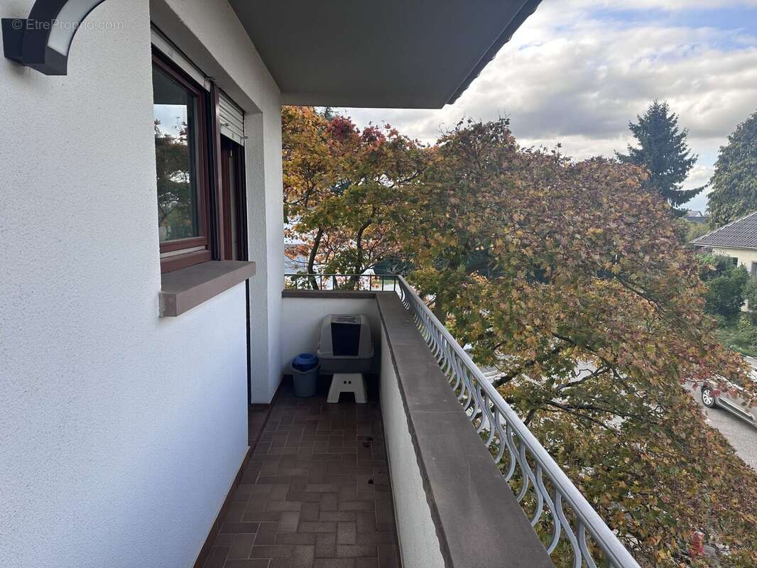 Balcon - Appartement à SOUFFELWEYERSHEIM
