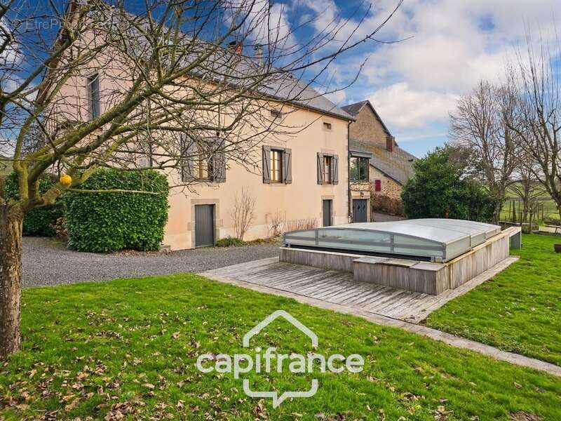 Dpt nièvre (58), MILLAY, Maison à vendre 9 pièces, 207m², 1.71 ha, piscine, dépendances, Morvan - photo 2