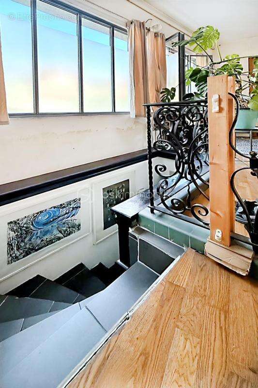 Mouzaïa – loft de caractère – 82 m² carrez – volumes rares – sous-sol aménagé de 28 m² - photo 14