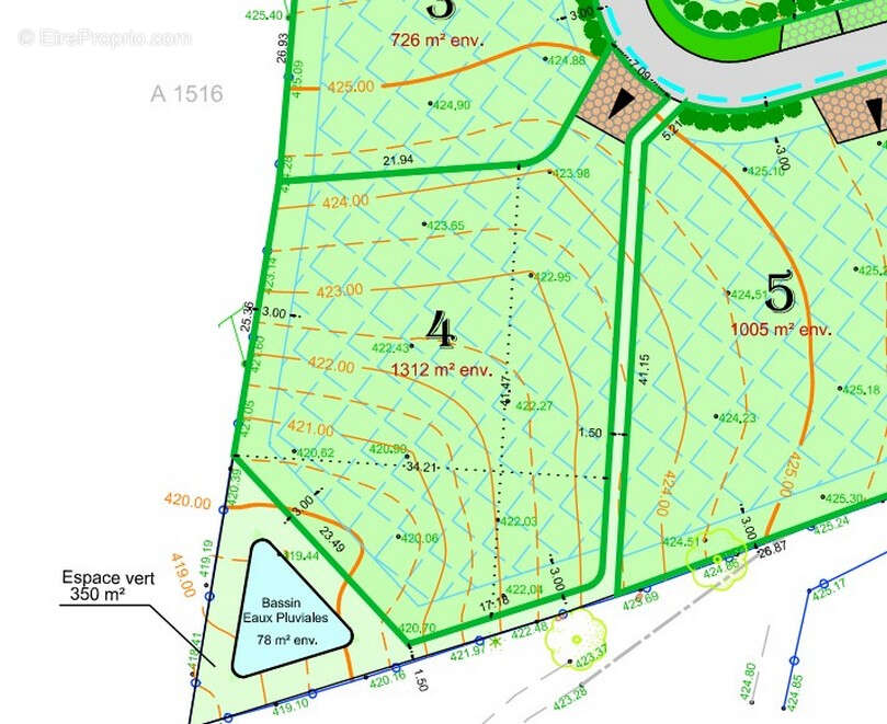 Terrain à SAINT-PERAY