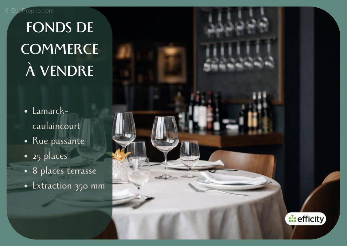 Commerce à PARIS-18E
