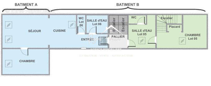 Plan  - Appartement à CHATELLERAULT