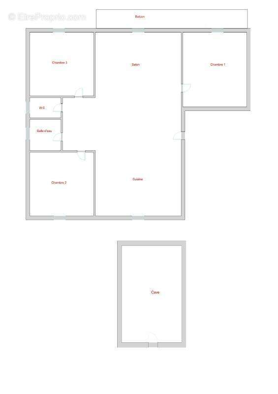 Appartement à SAINT-EGREVE