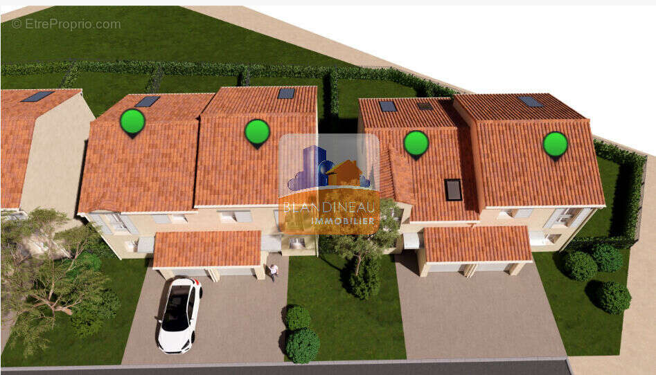Port st pere - bourg - maison neuve 3 ch + jardin - photo 5