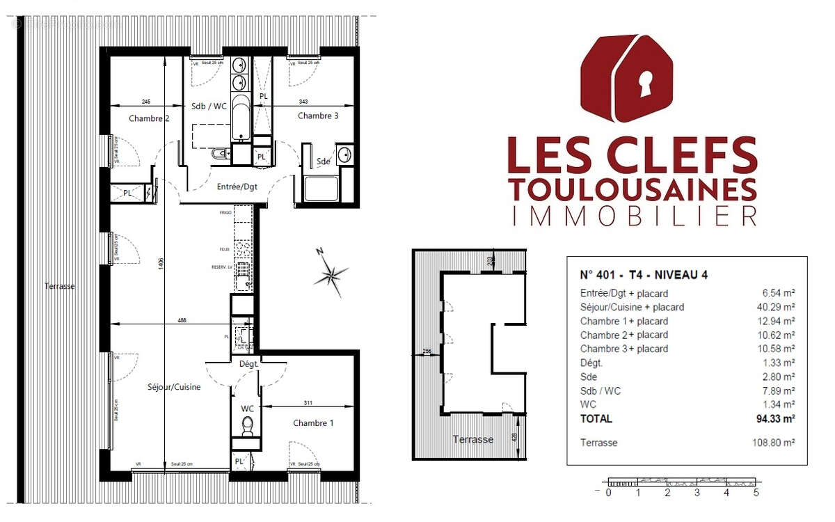 Appartement à TOULOUSE
