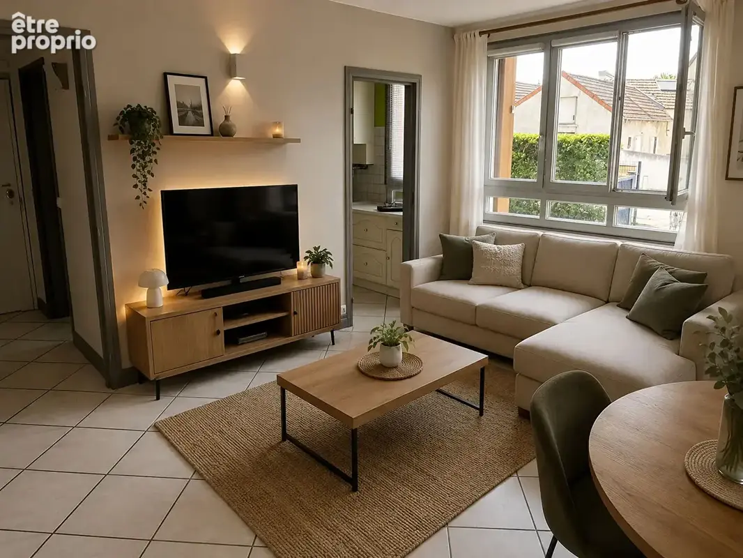 Appartement Mantes La Jolie 3 pièces 56.05 m2  Centre-ville, bords de Seine - photo 2