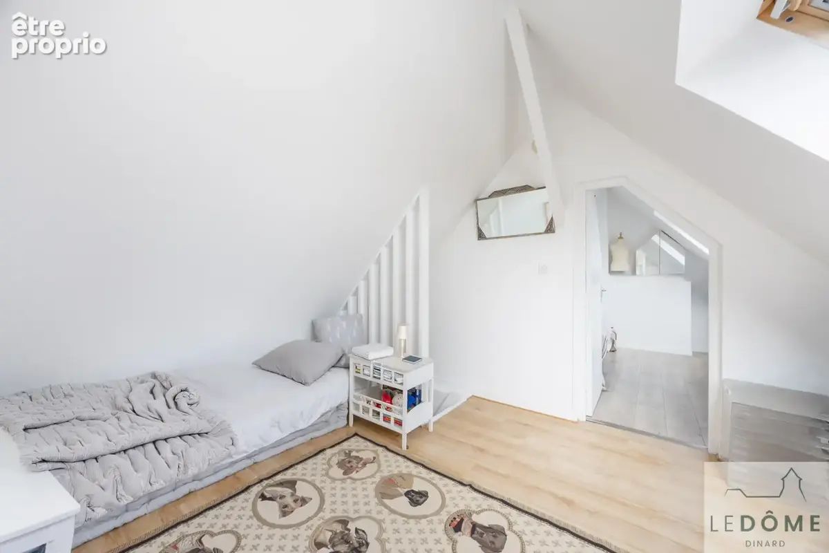 appartement vue mer Dinard Hyper centre - Appartement duplex balcon ascenseur garage - photo 10