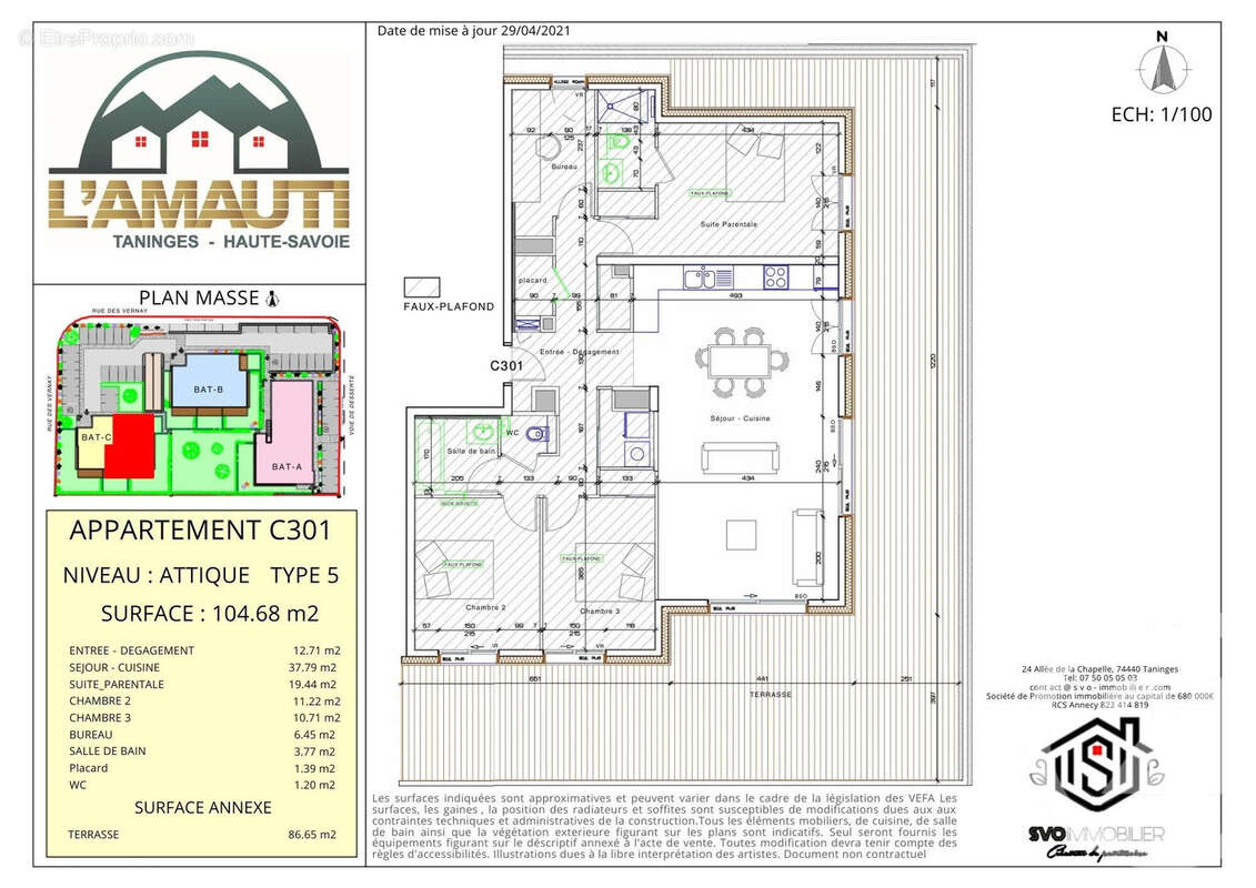 Appartement à TANINGES