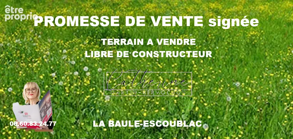 Terrain à LA BAULE-ESCOUBLAC
