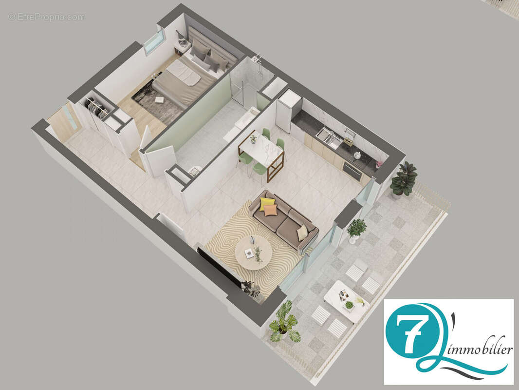 Appartement à VERNIERFONTAINE