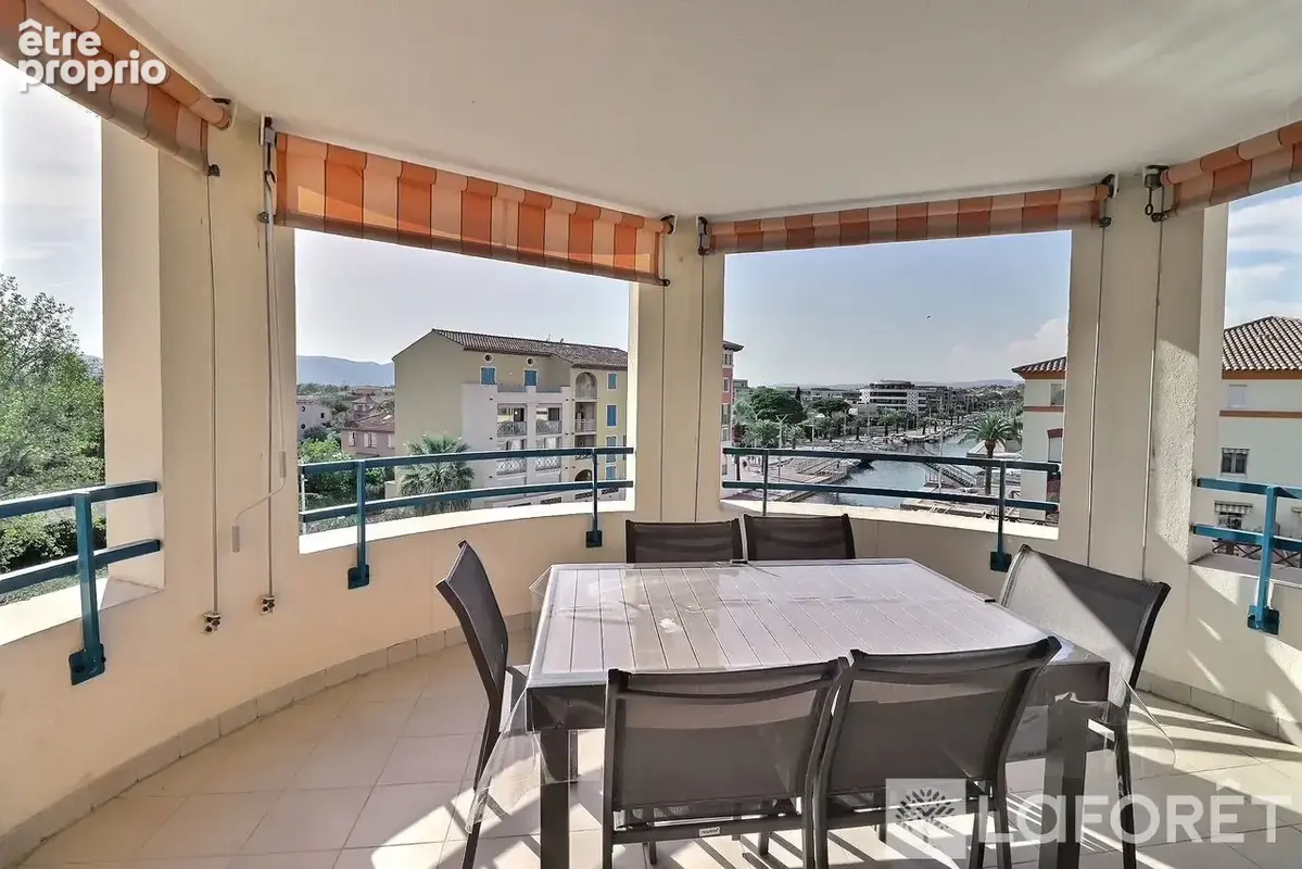 PORT FREJUS - Vue Port et Mer - terrasse de 14m² - Garage - photo 2