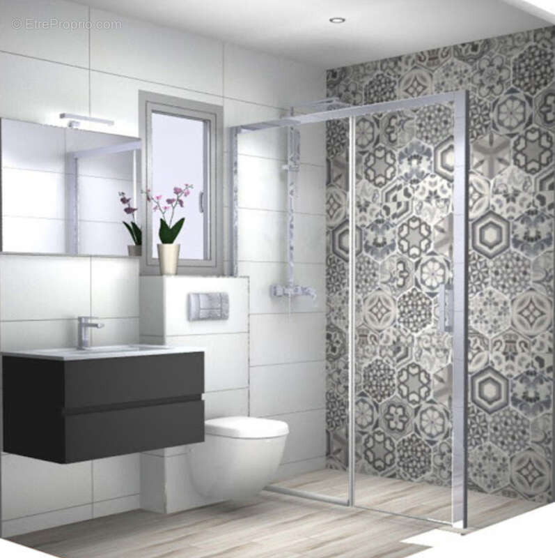 sdb2  - Maison à BUSSY-SAINT-GEORGES