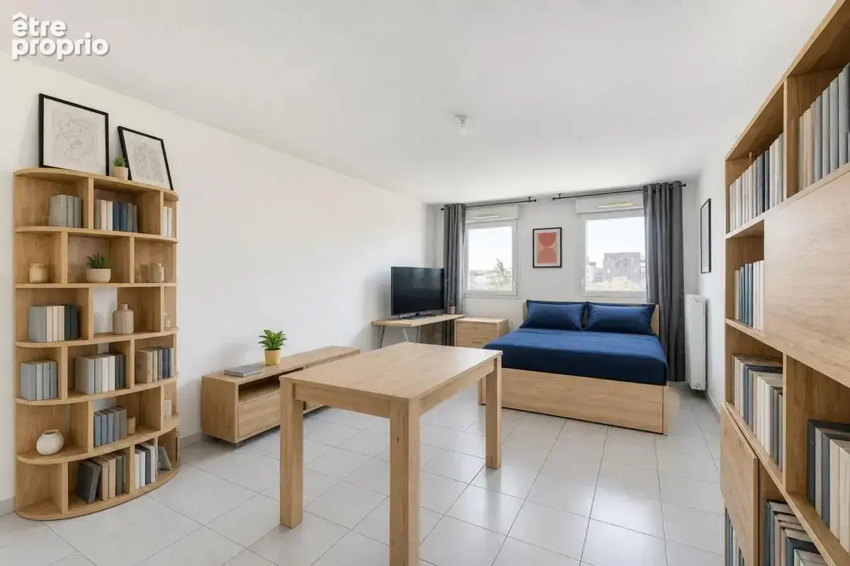 Appartement 1 pièce de 35 m² situé à Lyon 8 vendu loué - photo 4