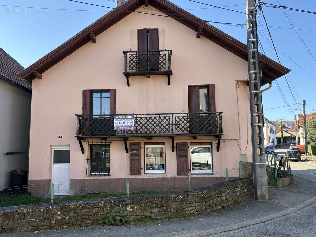 Maison à ROHRBACH-LES-BITCHE