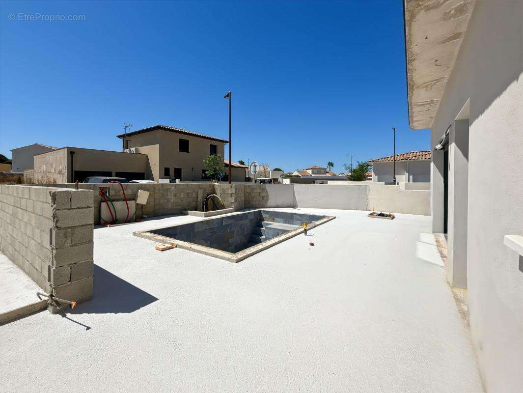  sauvian – maison neuve 4 chambres avec piscine  - photo 2