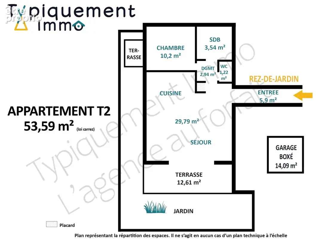 Appartement 2 pièces 54 m² à vendre à Toulouse (31500) - photo 3