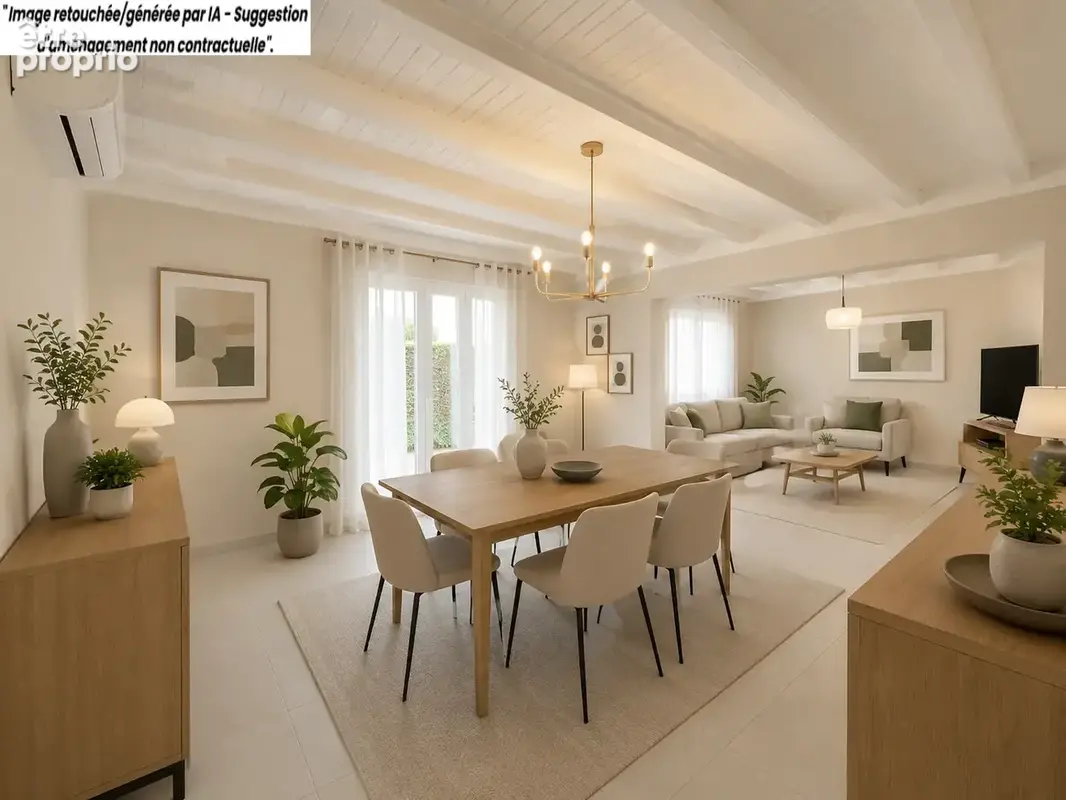 MAISON T4 de 107 M2 avec un double garage de 45 M2 et 4711 M2 de jardin - photo 5