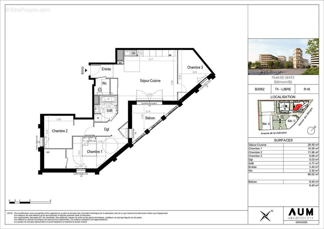 Appartement à THONON-LES-BAINS