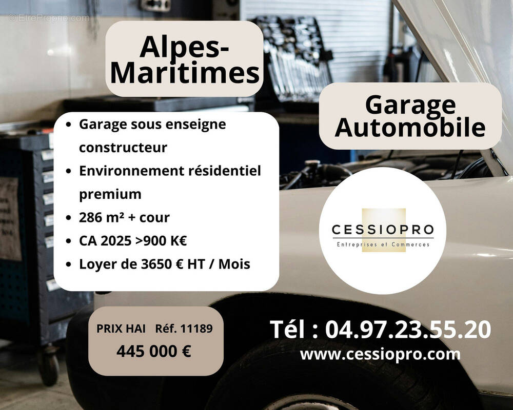 Commerce à CANNES