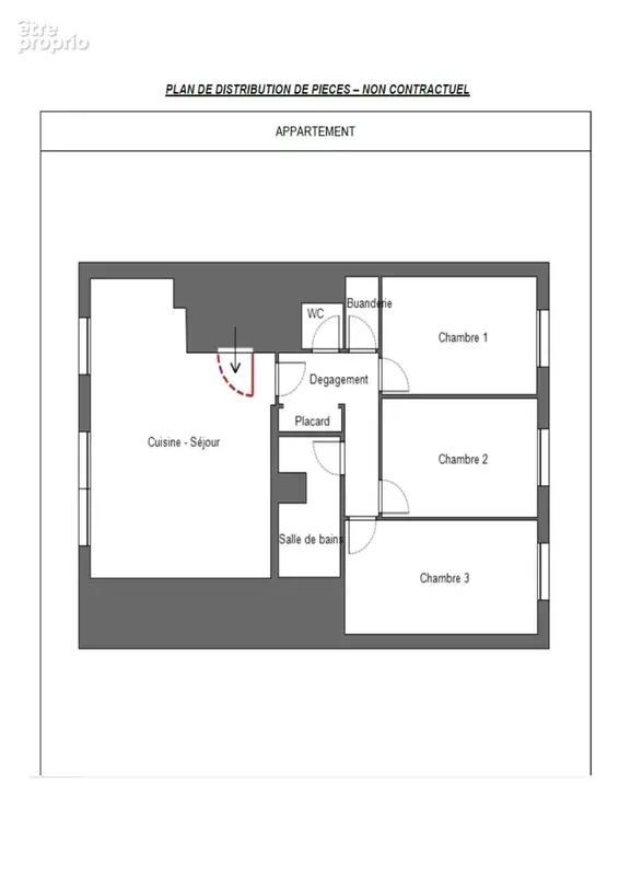 A vendre le mans - appartement 3 chambres - photo 8