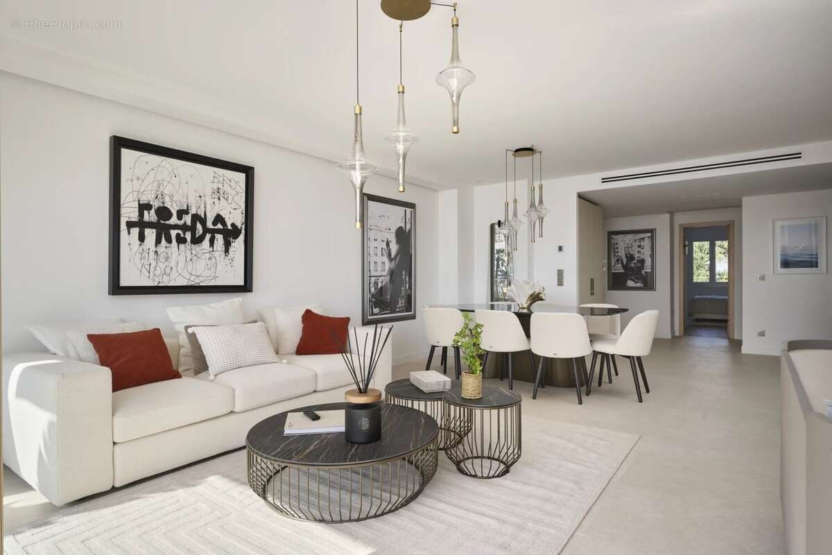 Cannes palm beach beau 4  pieces vue mer - photo 14