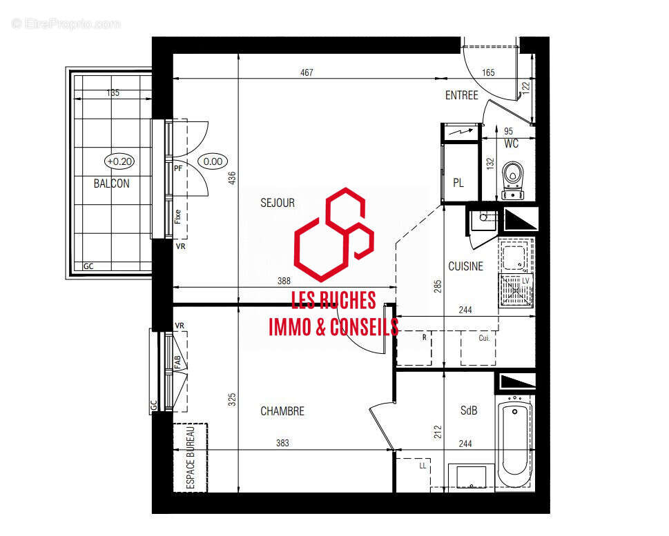 Appartement à CANNES-ECLUSE