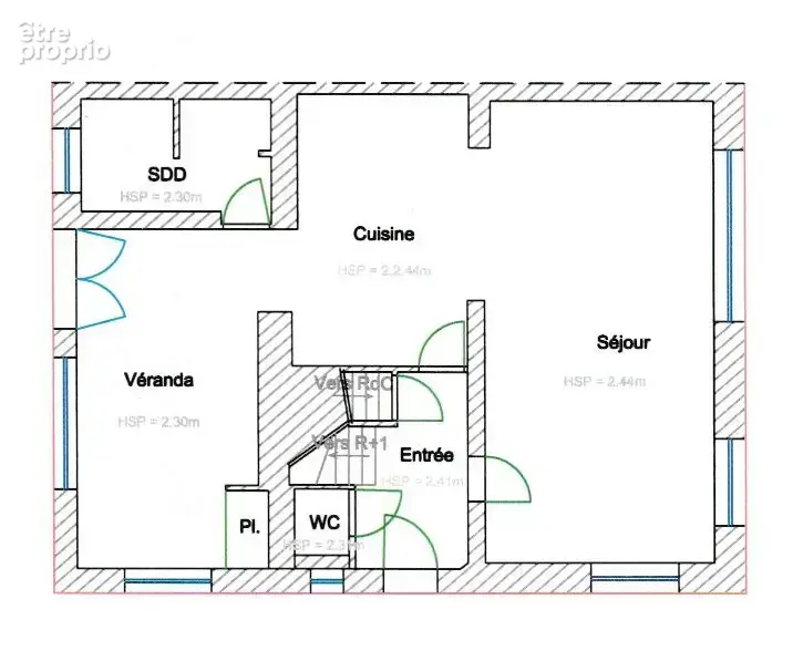 Maison semi-individuelle- 111m2- Centre Steenvoorde - photo 12