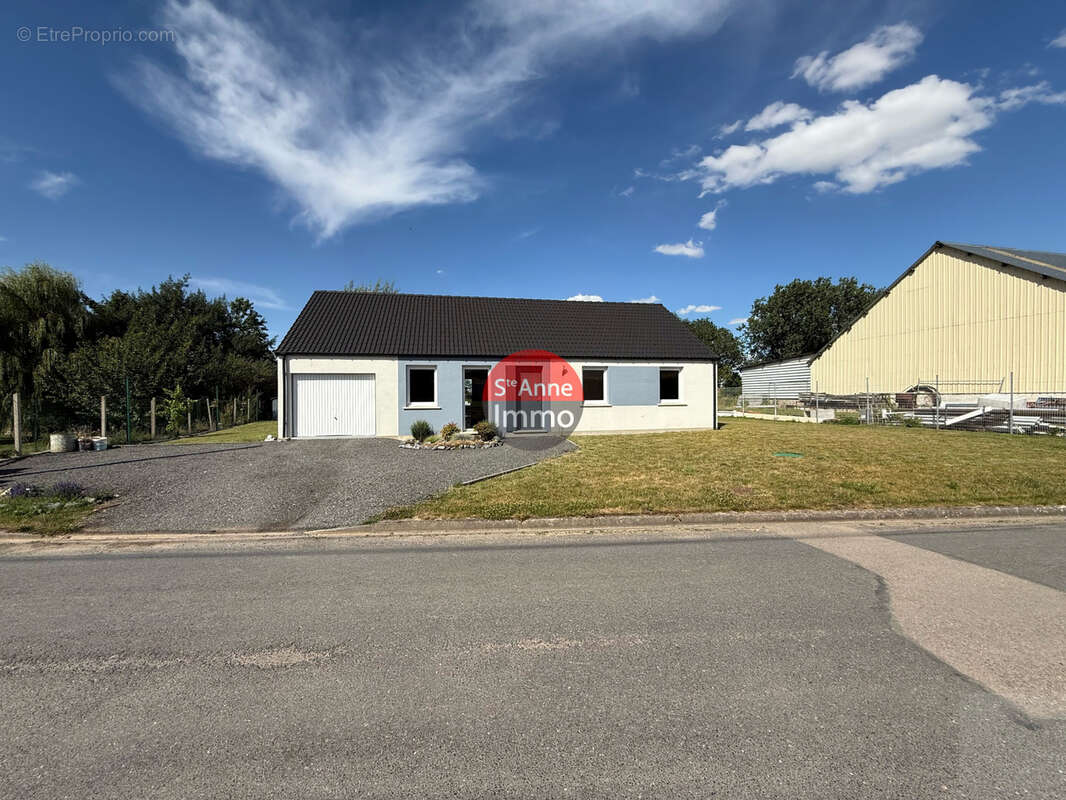 Vrely - pavillon individuelle - 106m2 - plain pied - 3 chambres - garage - jardin - cour - terrasse - photo 16