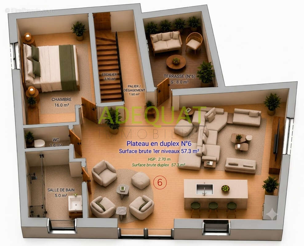 Appartement à LA TOUR-DU-PIN