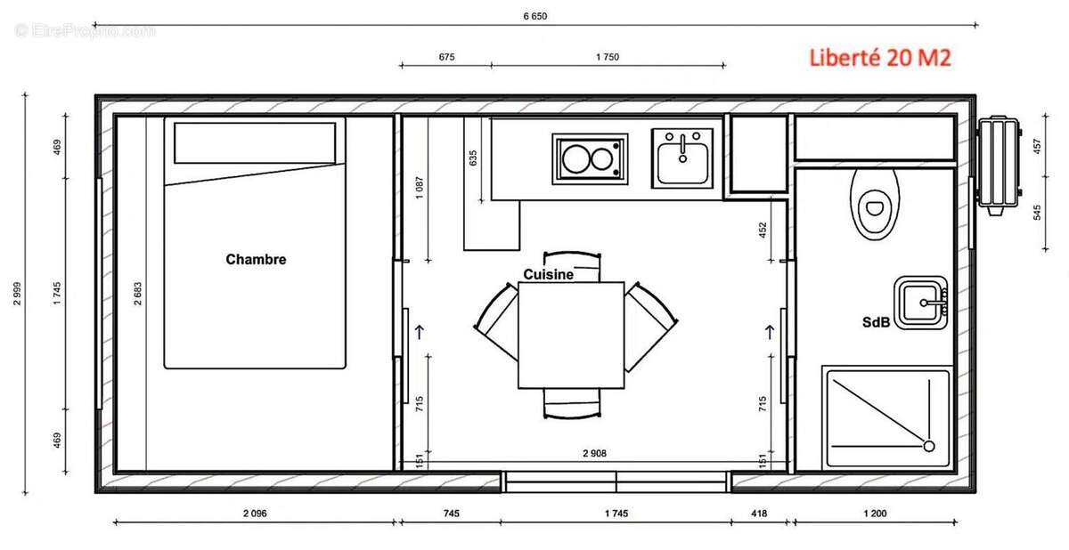 Maison 15 m² à Perigueux  - photo 6