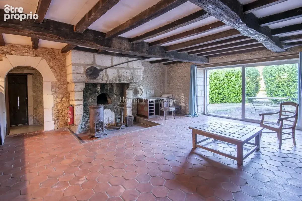 MAGNIFIQUE PROPRIETE A RENOVER   380 m2 environ -10 chambres, 1 dortoir- terrain 2ha8, dépendances - MAREUIL e - photo 20
