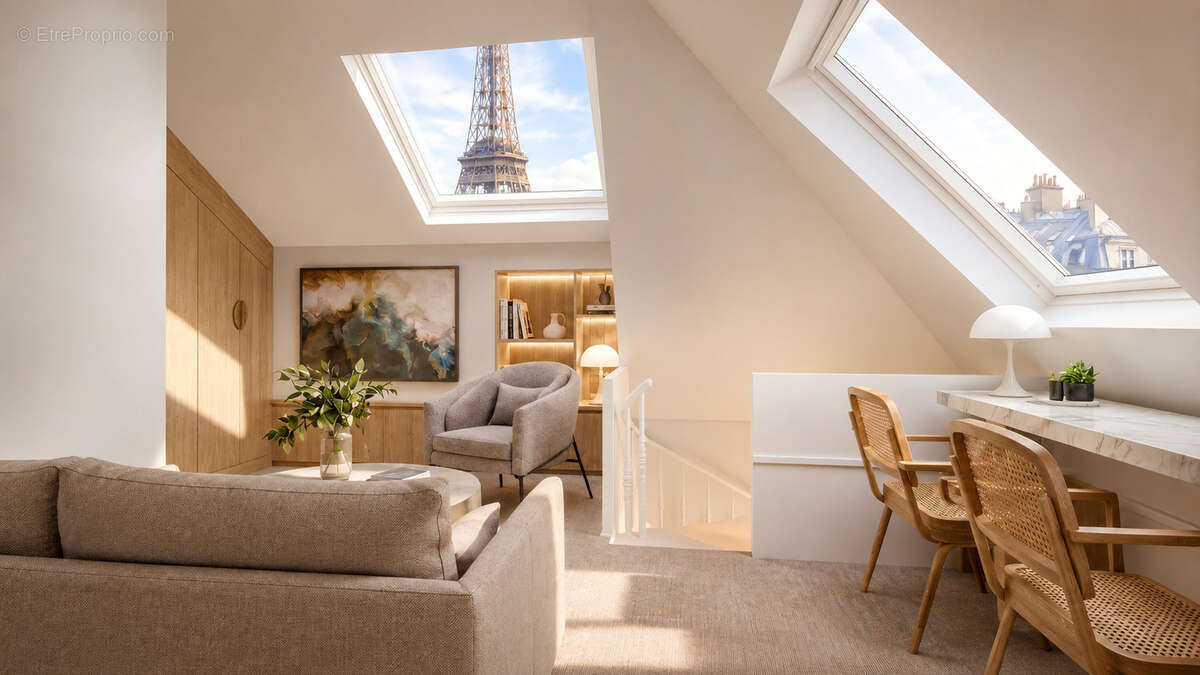 Duplex d'exception avec terrasse et vue tour Eiffel! - photo 11