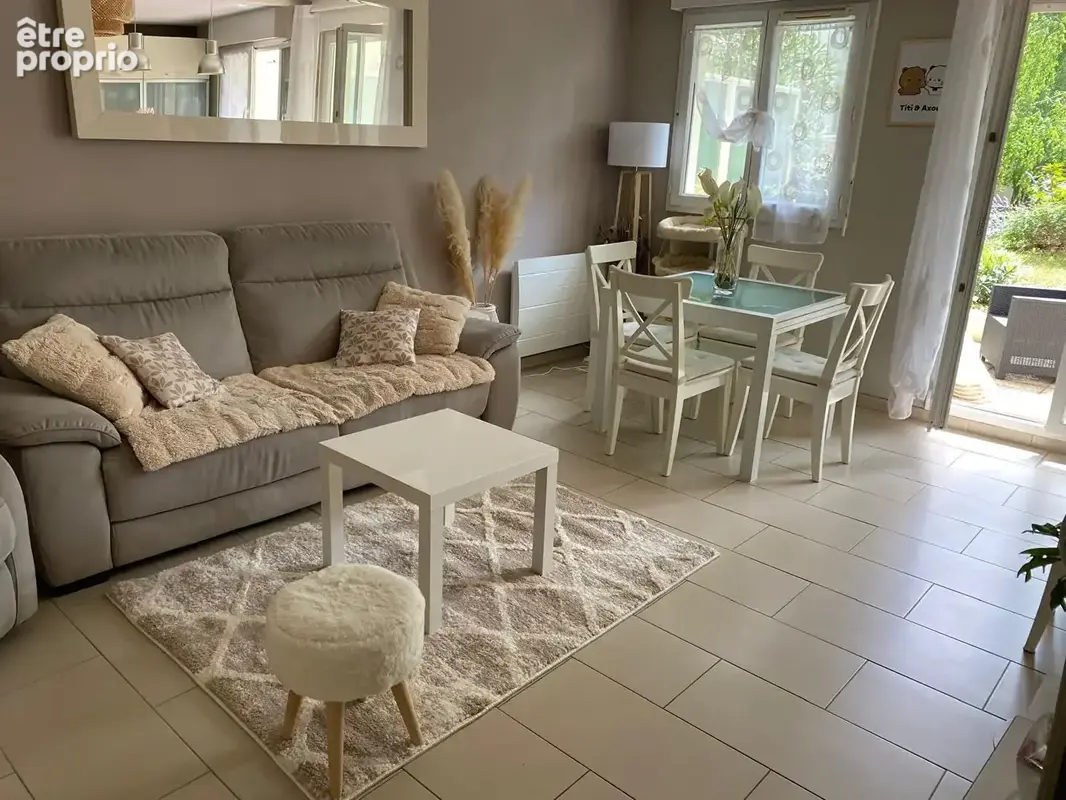 Massy vilmorin  appartement 3 pièces 68 m²  rez-de-jardin terrasse  parking  cave - photo 4