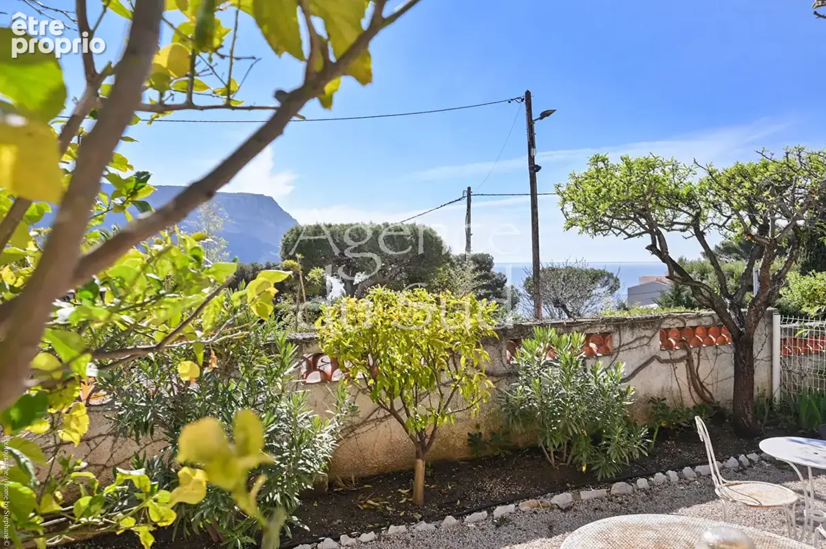 CASSIS - VUE MER ET CAP CANAILLE - Appartement type 2 avec jardin. - photo 3