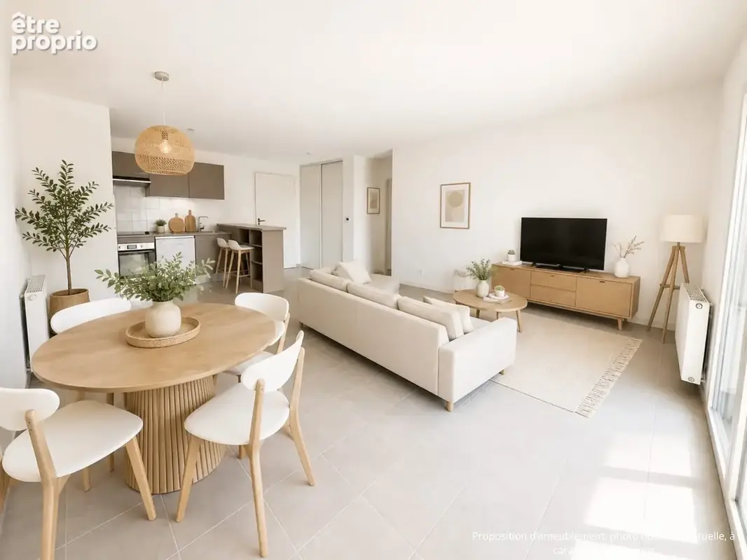 Appartement T3 de 63,03 m2 avec terrasse de 31,32m2, Castanet Tolosan (31320) - photo 3