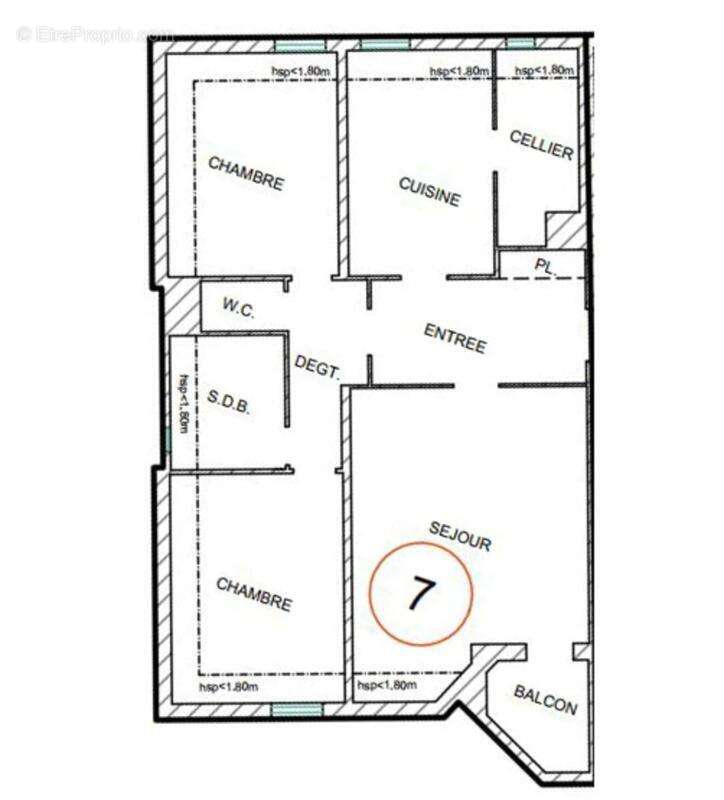 Appartement à METZ