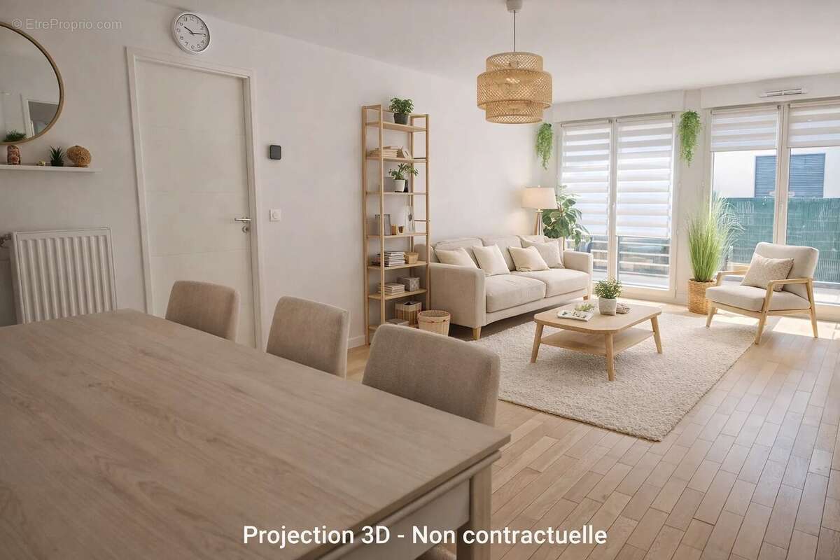 Appartement à VOISINS-LE-BRETONNEUX