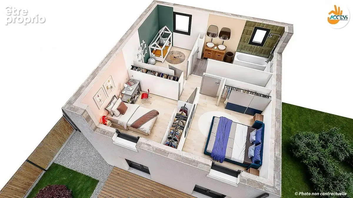 Maison 5 pièces 77 m2 - photo 2