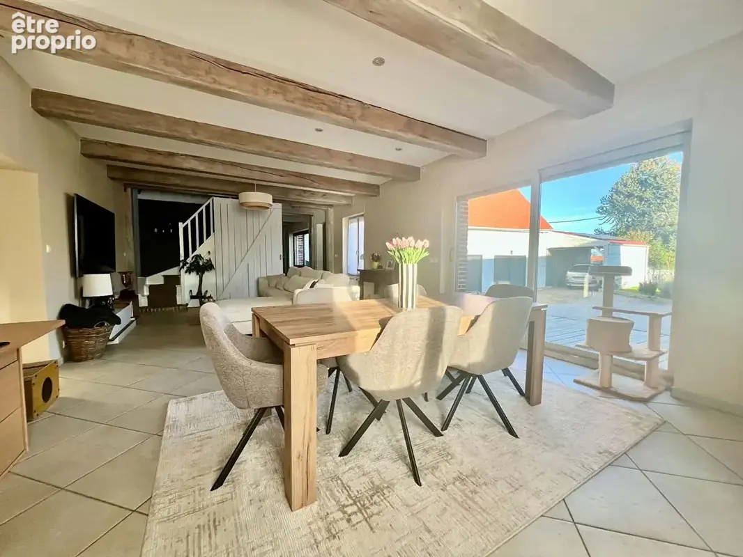 Auchy-aux-bois - Corps de ferme 170 m² - 4 chambres - jardin - carport - hangar ( garages) - photo 3