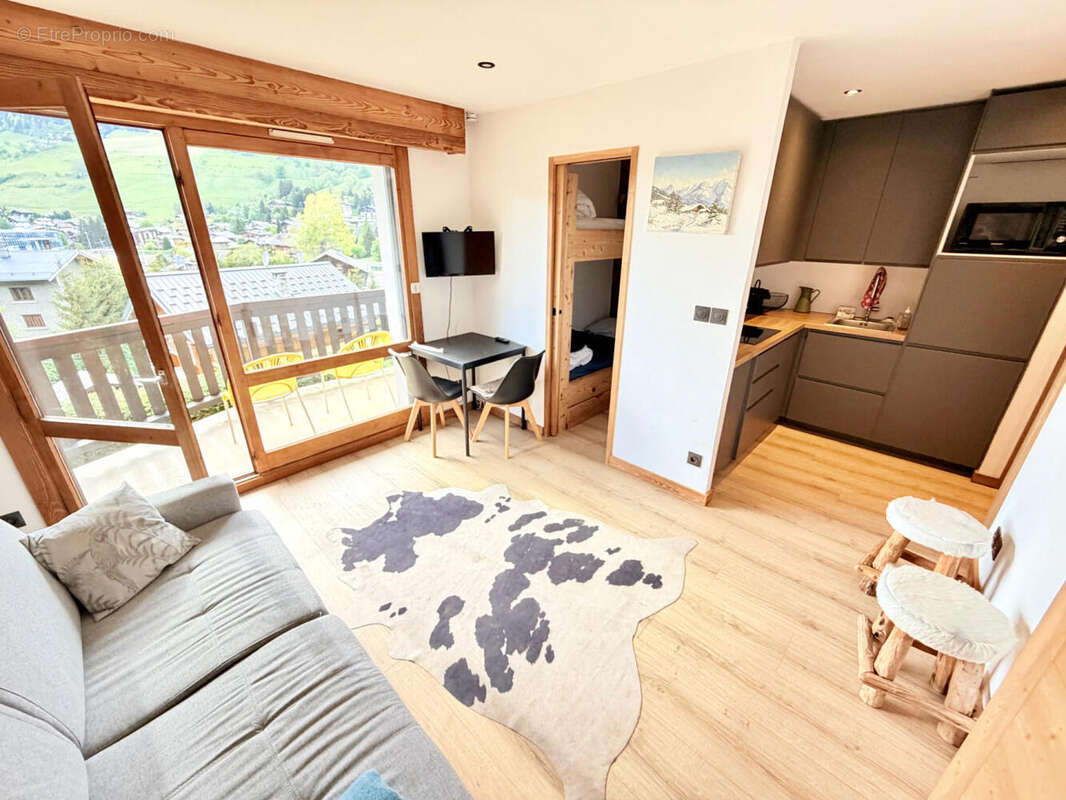 salon + (2) - Appartement à MEGEVE