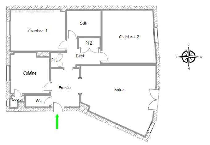 Appartement 58 m² à Issy-Les-Moulineaux  - photo 8