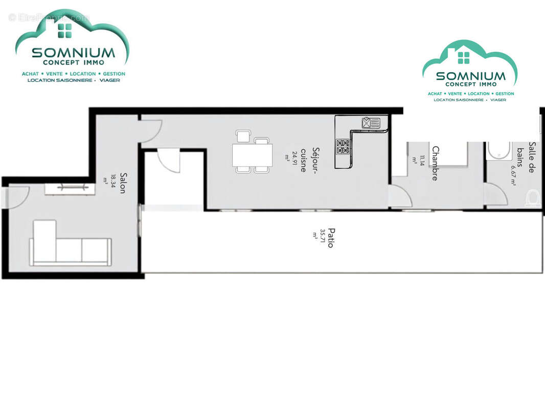 Appartement à FLEURANCE